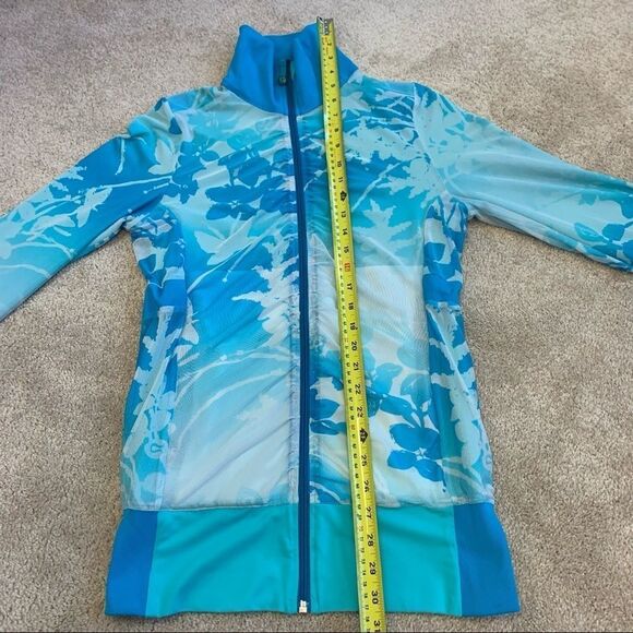 Lululemon blue reversible raja zip up jacket - Picture 12 of 13